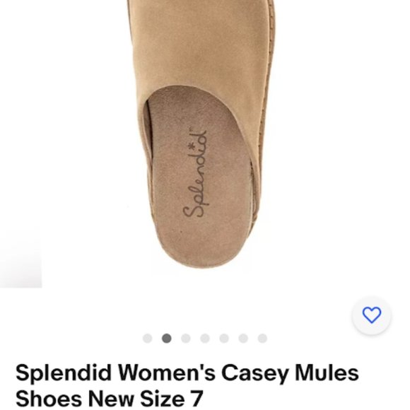 SPLENDID WOMEN'S CASEY MULES SHOES - Picture 7 of 9
